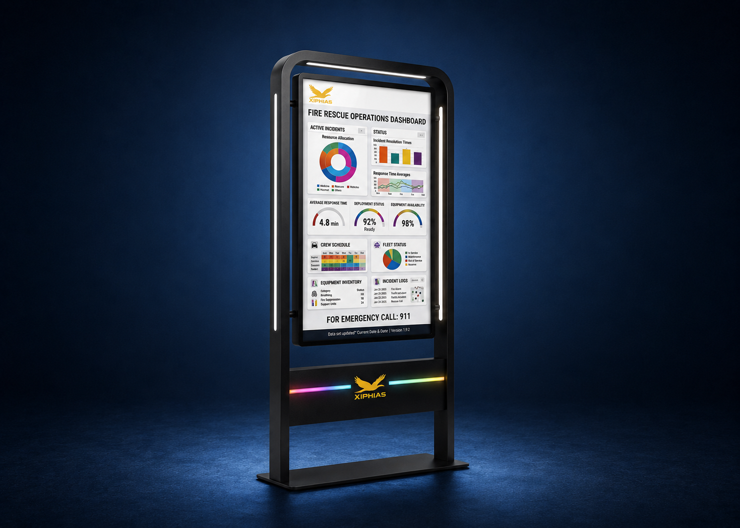 AI-Powered Safety Training Kiosk Manufacturer in India | XIPHIAS (X-STK)